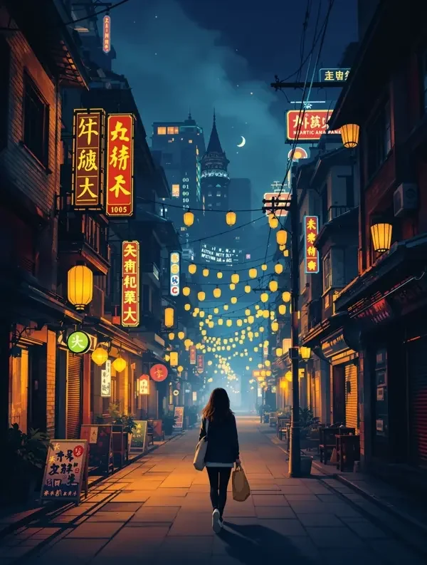 故城灯火 封面海报