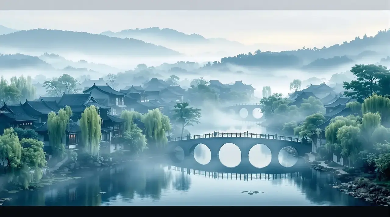 江南烟雨 精选主视觉